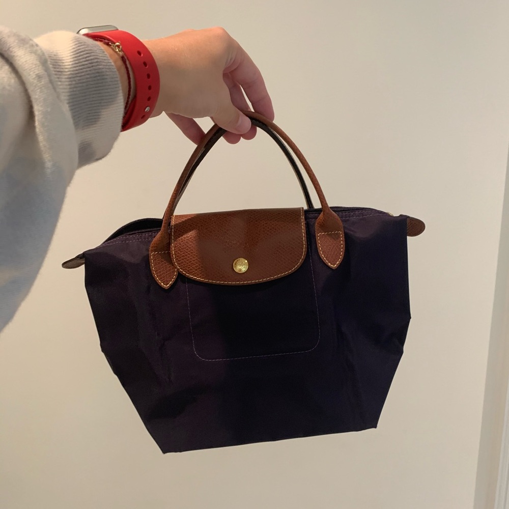 Longchamp Small Le Pliage Top Handle Tote